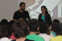 Aspeto da sessão.
