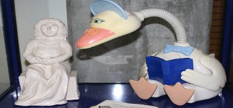 Um dos objectos em exposição