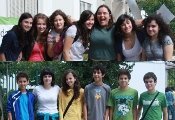 As 2 equipas vencedoras