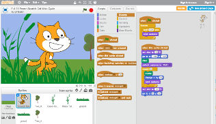 Ambiente de programação Scratch