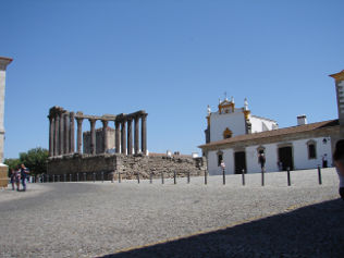 Templo de Diana em Évora