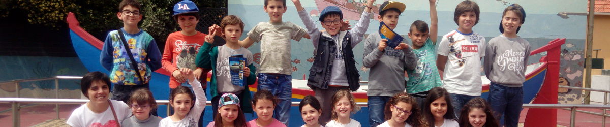 Os alunos do 3º ano