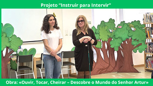 Primeira sessão do Projeto «Instruir para Intervir», Polo Escolar de Rossas